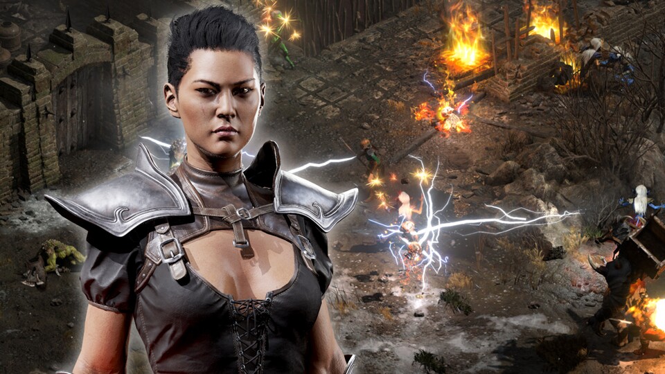 Die Assassine verschwindet nach Diablo 2 in den Schatten. Wie passend.