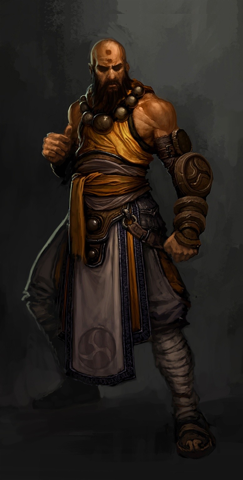 Der Mönch ist eine von bisher vier vorgestellten Klassen für Diablo 3.