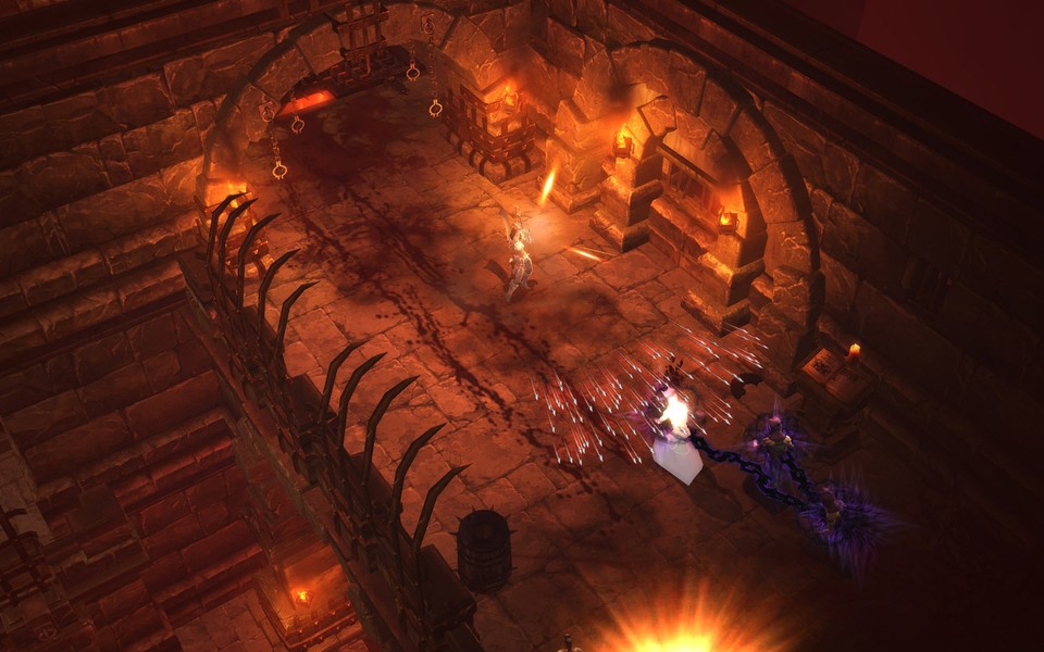 Dämonenjägerin aus Diablo 3 in den Halls of Agony (BlizzCon Demo 2010)