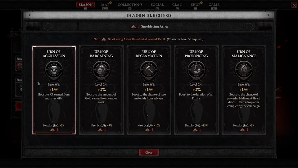 Gameplay-Boni für Season 1 bekommt ihr ausschließlich aus den kostenlosen Stufen des Battle Pass