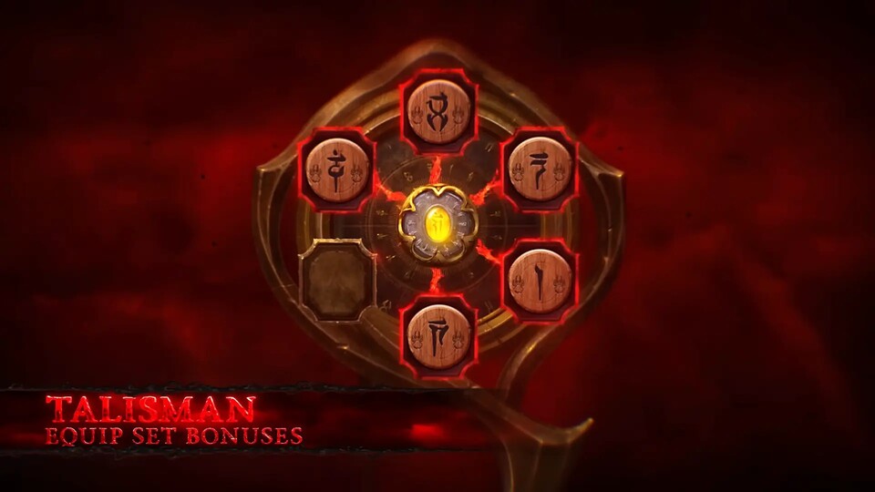 Der Talisman in Diablo 4: Lord of Hatred bringt Sets zurück - oder zumindest ihre Boni.
