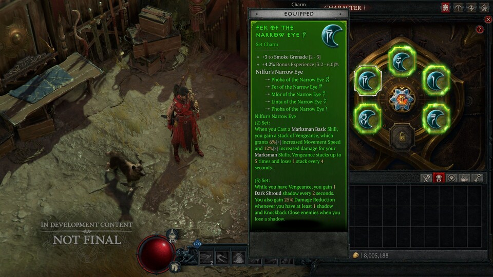 Mit dem neuen Talisman kehren in Diablo 4: Lord of Hatred auch die Sets in veränderter Form zurück.