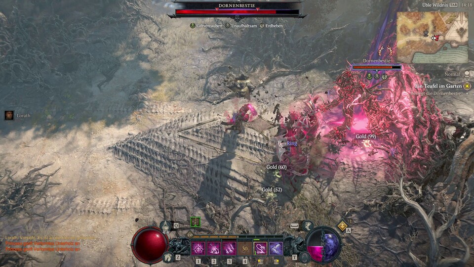 Mit der Zeit verändert sich die Welt in Diablo 4: Lord of Hatred vom Paradies zu Mephistos Reich des Hasses.