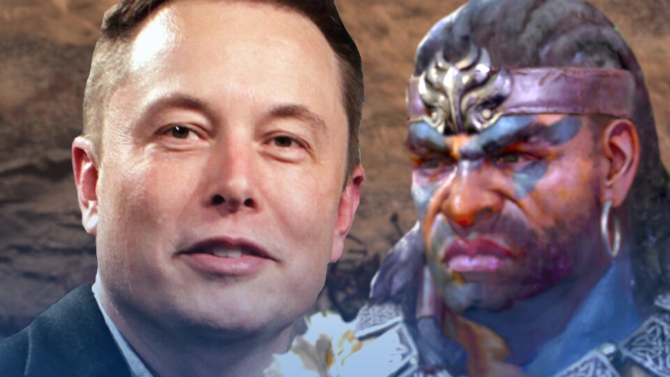 Ob Elon einem Barbaren gegenüberstehend auch seine Meinung ehrlich mitteilen würde? Nunja, bei Diablo 4 hätte er von dem griesgrämigen Krieger wohl nichts zu befürchten.