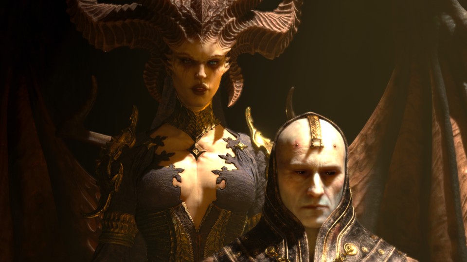 Was führen die beiden bloß im Schilde? Eine Playlist zur Geschichte von Diablo 4 verrät es euch!