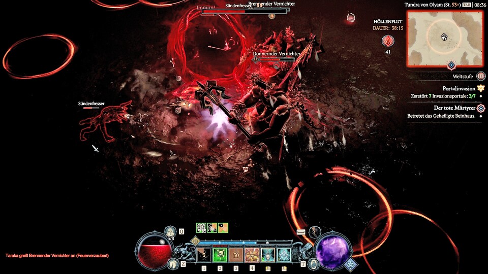 Der Rogue hat bereits einige Aufgaben der Amazone übernommen.