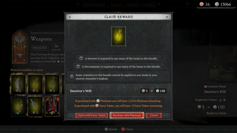 So »clever« hat Blizzard den Platin-Kauf-Button platziert. (Bild: MintymanbunsReddit)