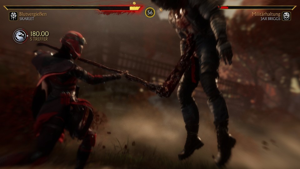 Während der festgelegten Sequenzen – wie Fatalities oder Fatal Blows – reduziert Mortal Kombat 11 das Gemetzel auf 30 Bilder pro Sekunde.