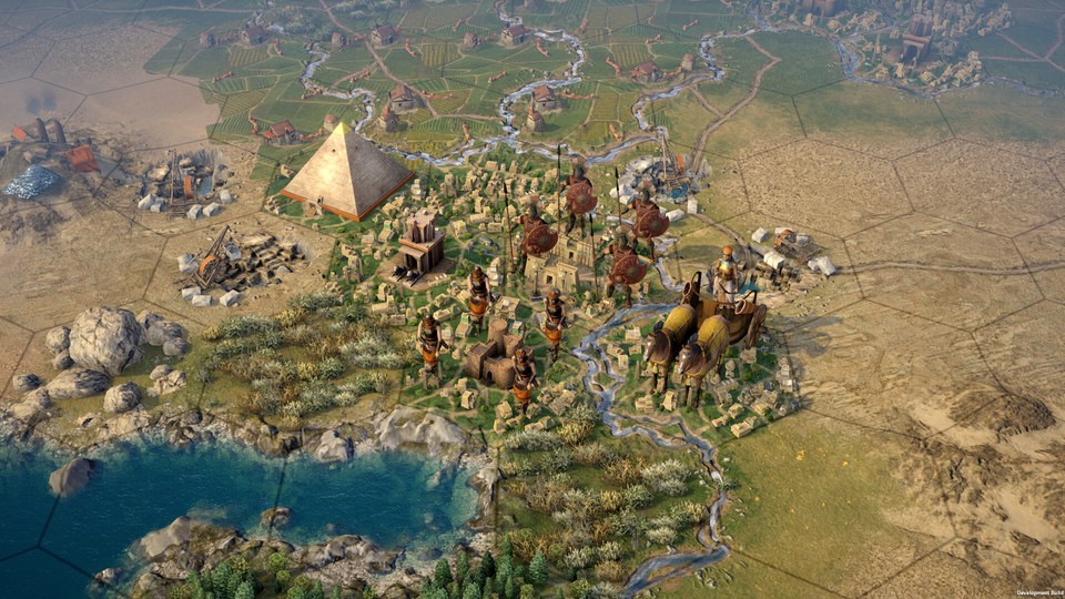 Die Rundenstrategie Old World reist im neuen DLC nach Ägypthen zu den Pharaonen