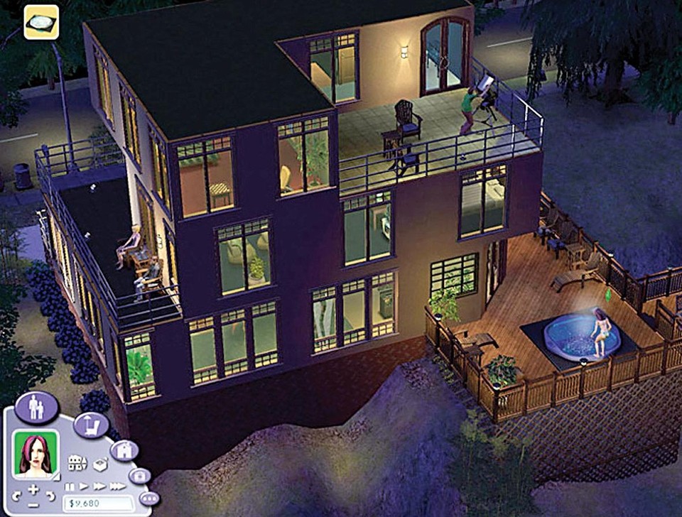 Häuser können bis zu drei Stockwerke sowie Terrassen und Balkone haben.