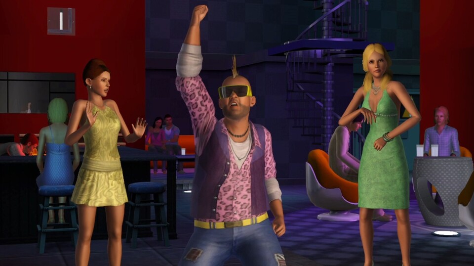 Ein Grund zu feiern: Die Sims 3: Lebensfreude schaft den Sprung auf Platz 1.