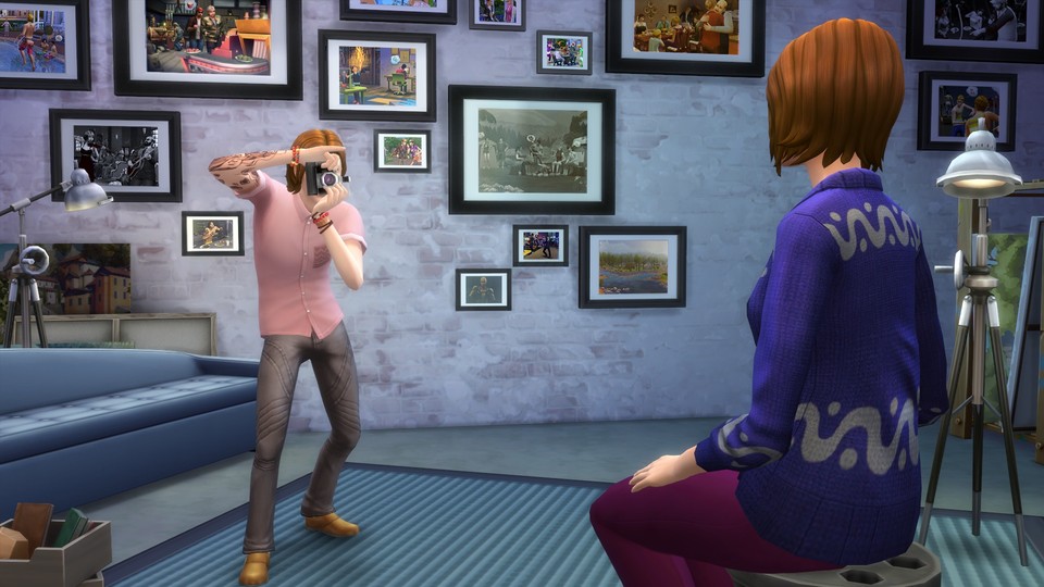 An die Arbeit ist das erste Addon für Die Sims 4 und soll im April 2015 erscheinen.
