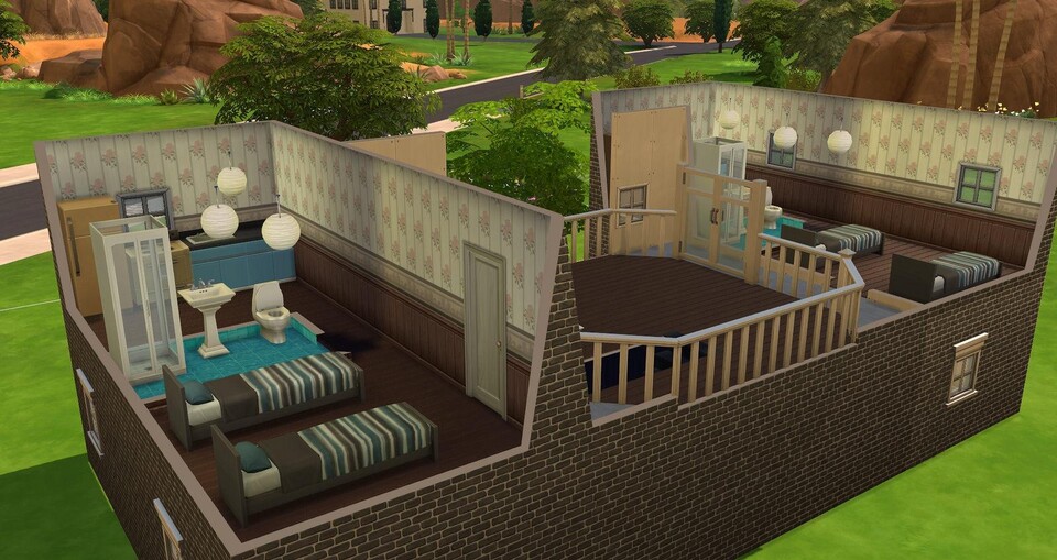Eine neue Modifikation für Die Sims 4 ermöglicht die Errichtung von kleineren Hotels.