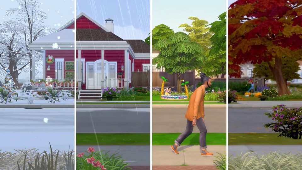 Das Addon Die Sims 4: Jahreszeiten erscheint in dieser Woche.