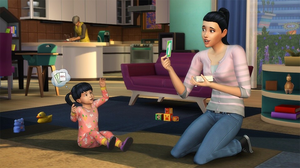 Im bisher umfangreichste Update für Die Sims 4 haben Kleinkinder erstmals einen Auftritt.