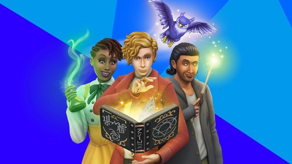 Ab heute können eure Sims mit dem neuen DLC Reich der Magie zaubern.