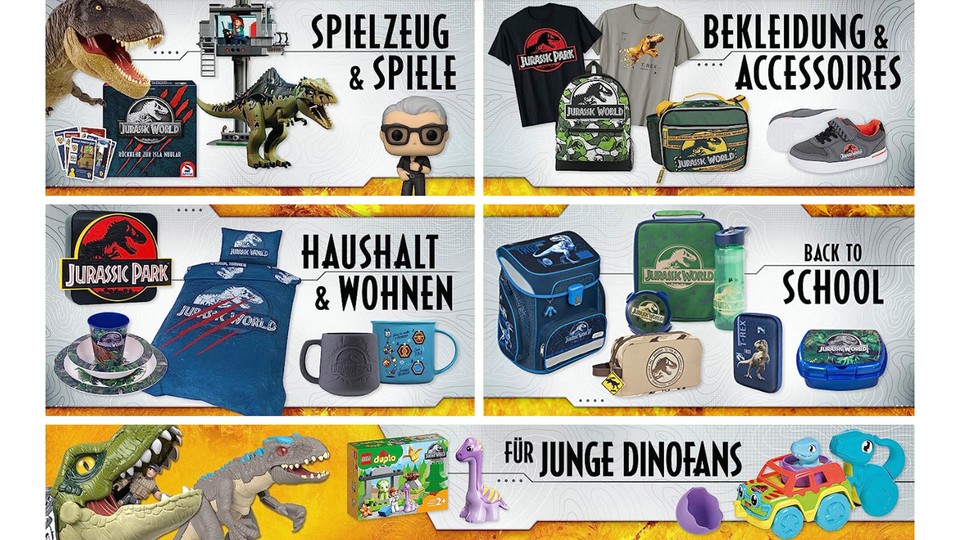 Heaps of games, merch, t-shirts, Blu-rays and gadgets are on offer - for young and old.