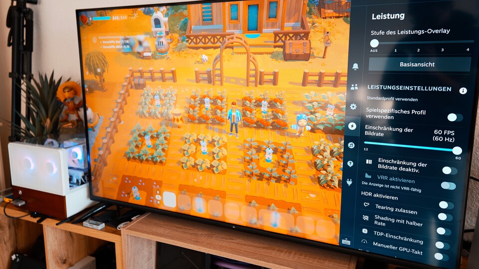 Dieses Menü kennt ihr auch, wenn ihr schon einmal ein Steam Deck bedient habt oder selbst eines besitzt. (Bildquelle: Duy Linh DinhGameStar Tech)