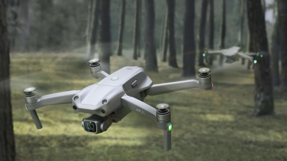 The DJI Air 2S offered good value for money and used a large 1-inch sensor.  The successor will go one step further.  (Image: DJI)