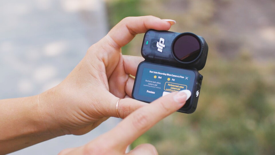 Wer will, kann auch automatische Aufnahmen in bestimmten Intervallen und Längen einstellen, falls ihr euch rein auf den Sport konzentrieren wollt.