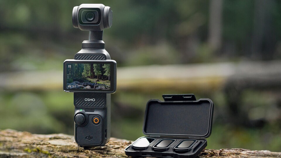 Noch kompakter als die DJI Osmo Pocket 3 geht es kaum. Allerdings ist das Gadget auch deutlich teurer.