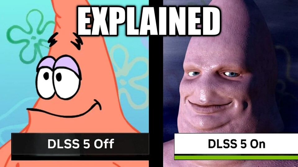 Ein typisches Meme zu DLSS 5: In meinen Kreisen würde man das wohl »cursed« (verflucht) nennen... und »verdammt witzig«. (Bildquelle: Instagram – modmymods)