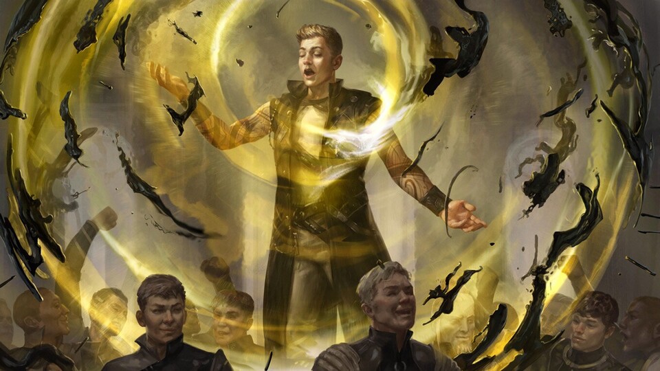 Mit Silvery Barbs kontrolliert ihr das Geschehen. Bildrechte: Wizards of the Coast.