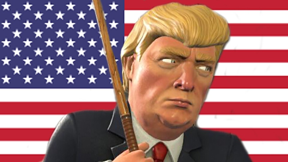 Donald Trump ist der 45. US-Präsident. Und er tauchte bereits in einigen PC-Spielen auf.