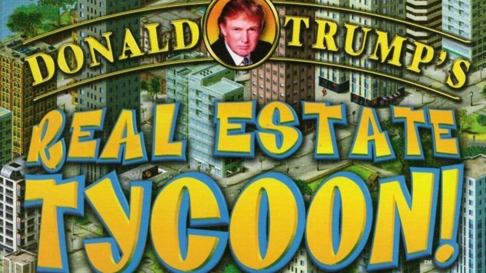 Da steht groß Donald drauf, ist aber nicht viel Donald drin: Donald Trump’s Real Estate Tycoon.