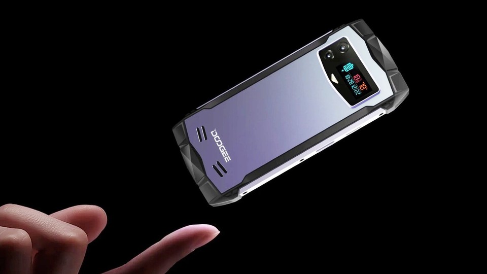 Kompaktes Handy mit zweitem Display: Dieses neue Smartphone ist äußerst  robust, klein und günstig
