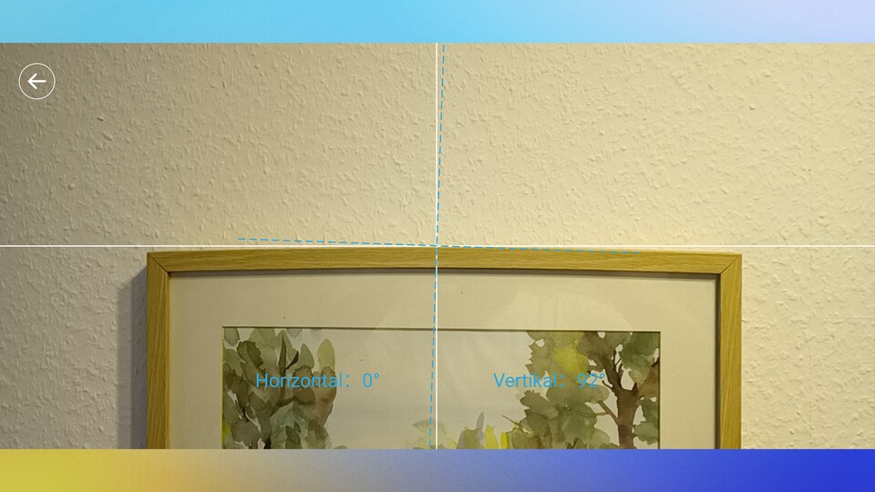 Das Blade GT Pro hat einige Tools vorinstalliert, darunter eine Ausrichtungshilfe für Bilder. (Bildquelle: GameStar Tech)