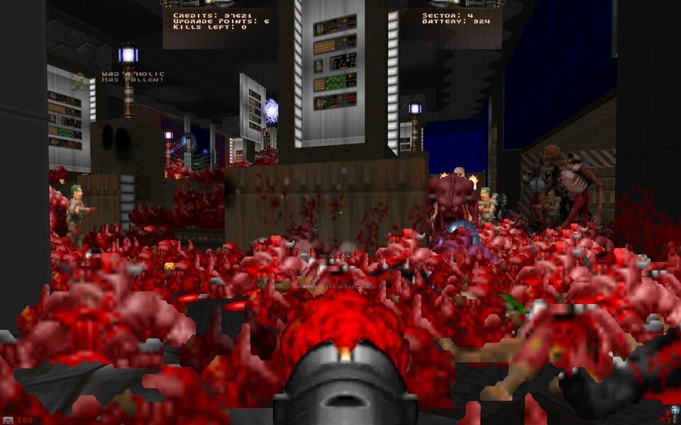 Zur Erinnerung: So sah Doom 2 aus dem Jahre 1994 im Original aus.