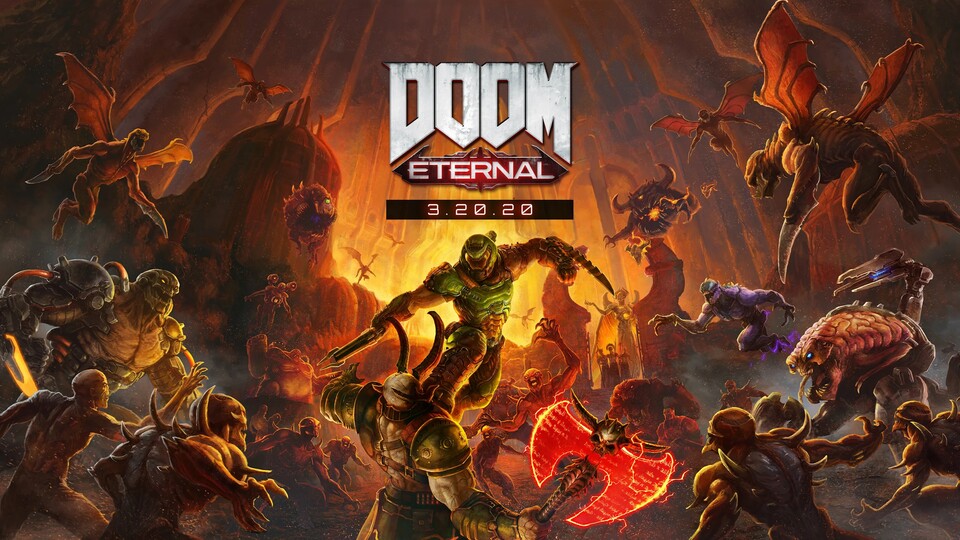 Doom Eternal kommt ohne Raytracing zum Release. (Bildquelle: Bethesda.net)