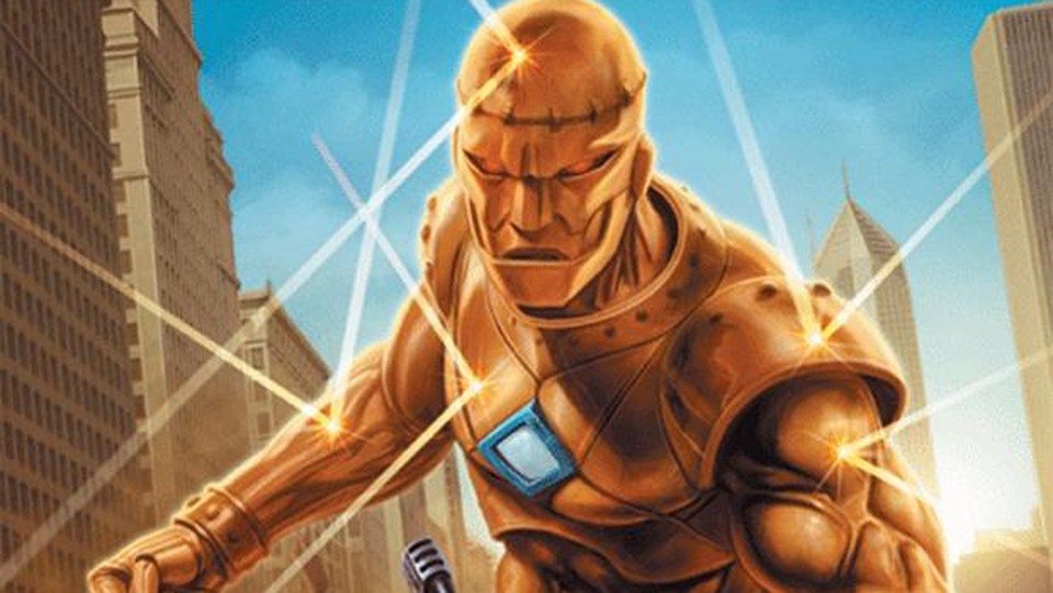 DC Comic Doom Patrol mit dem Robotman wird zur Serie auf dem neuen Streaming-Dienst DC Universe.