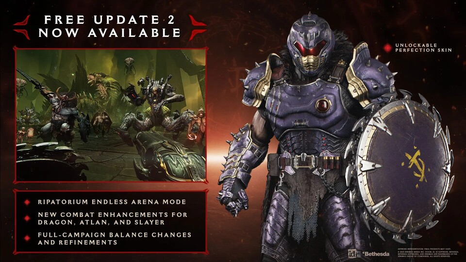 Eine Zusammenfassung der wichtigsten Neuerungen in Doom: The Dark Ages.