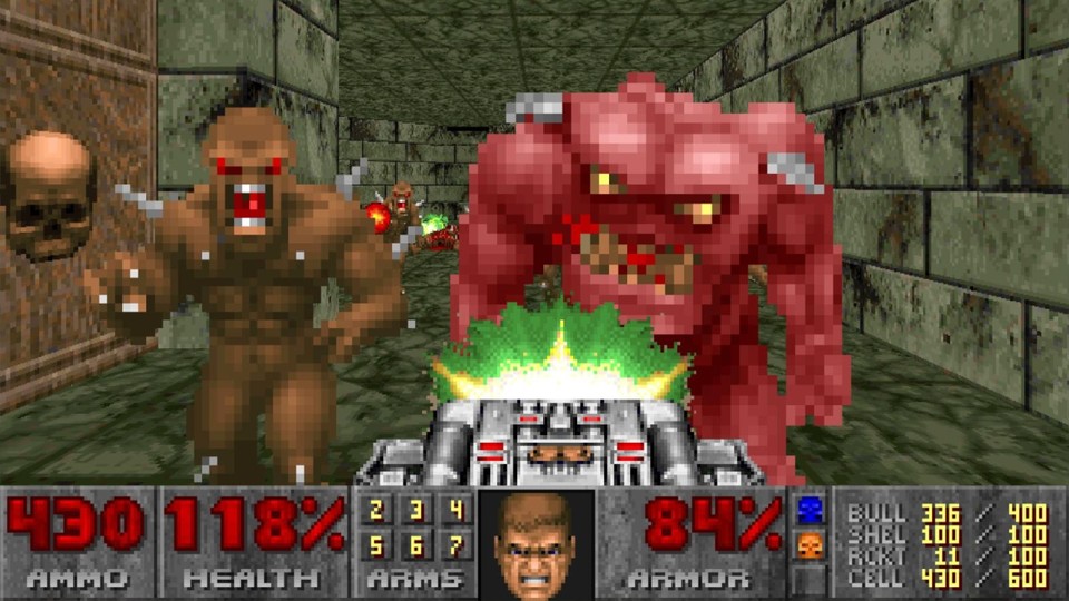 Doom war das große Vorbild von Valve. Man wollte Monster, die mindestens genauso gruselig sind wie im id-Klassiker.
