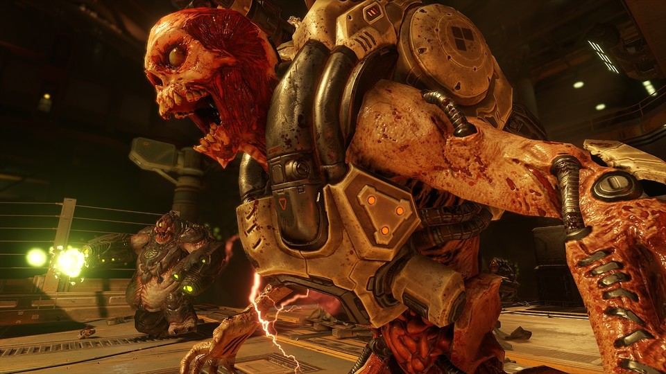 Doom - Gameplay-Szenen zum Update 4 zeigen den Arcade-Mode
