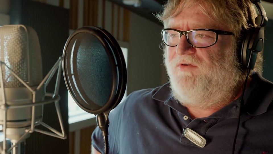 Dota 2 - Gabe Newell nimmt Announcer-Paket auf und treibt Regisseure zur Verzweiflung