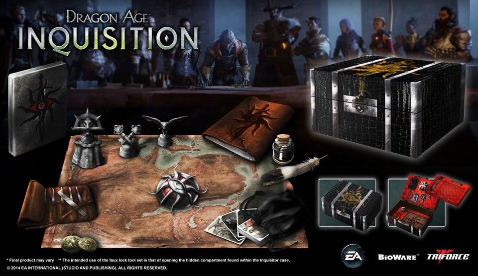 Diese Sonderedition von Dragon Age: Inquisition gab es nur bei Gamestop – mit zusätzlichen DLC-Inhalten. 