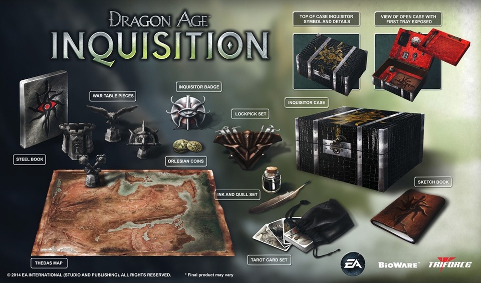 Dragon Age: Inquisition wird auch als Sammlerausgabe erscheinen. Die sogenannte Inquisitor's Edition ist exklusiv bei GameStop erhältlich.