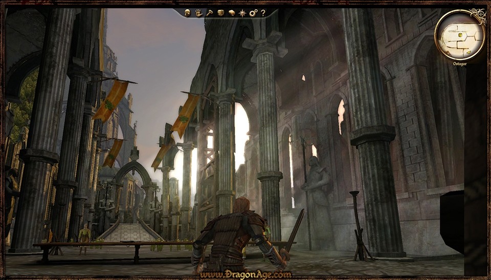 Im Spielverlauf verschlägt es die Heldengruppe auch in geheimnisvolle Ruinenstädte.