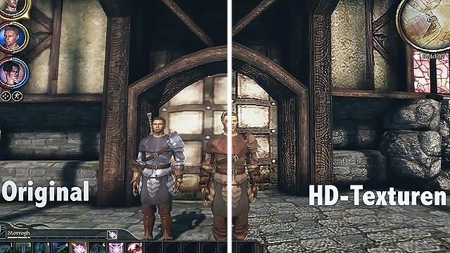 Vergleichsvideo: HD- gegen Original-Texture