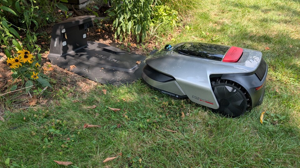 Die Navigation mit LIDAR und Kamera ist erstklassig - hier schlägt der Dreame A2 alle bisher von mir getesteten Mähroboter, besonders in den Ecken.