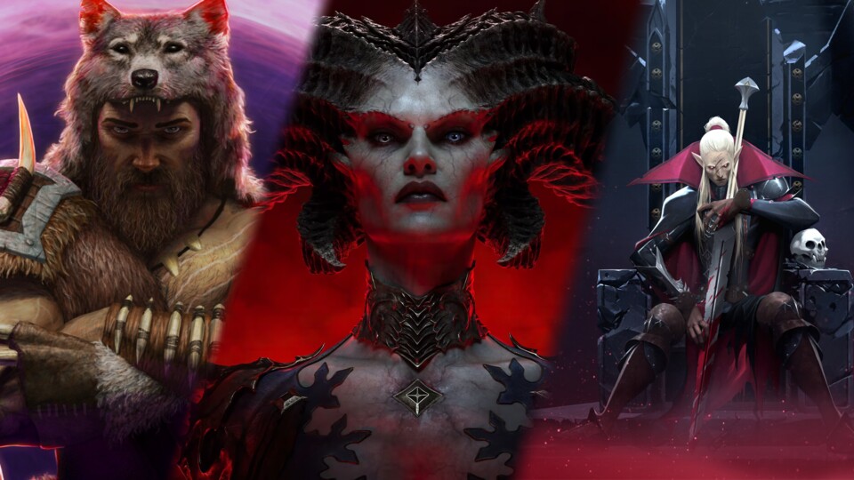 Last Epoch, Diablo 4 und V Rising treten zum ersten Dreigestirn an.