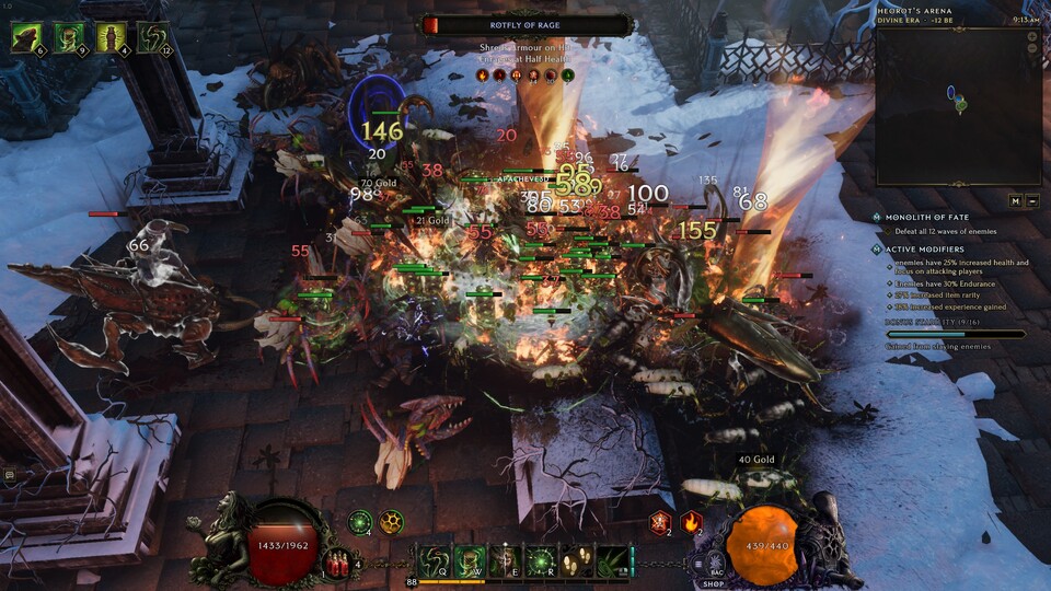 Auch im Endgame vom Last Epoch erwarten euch haufenweise Feinde.