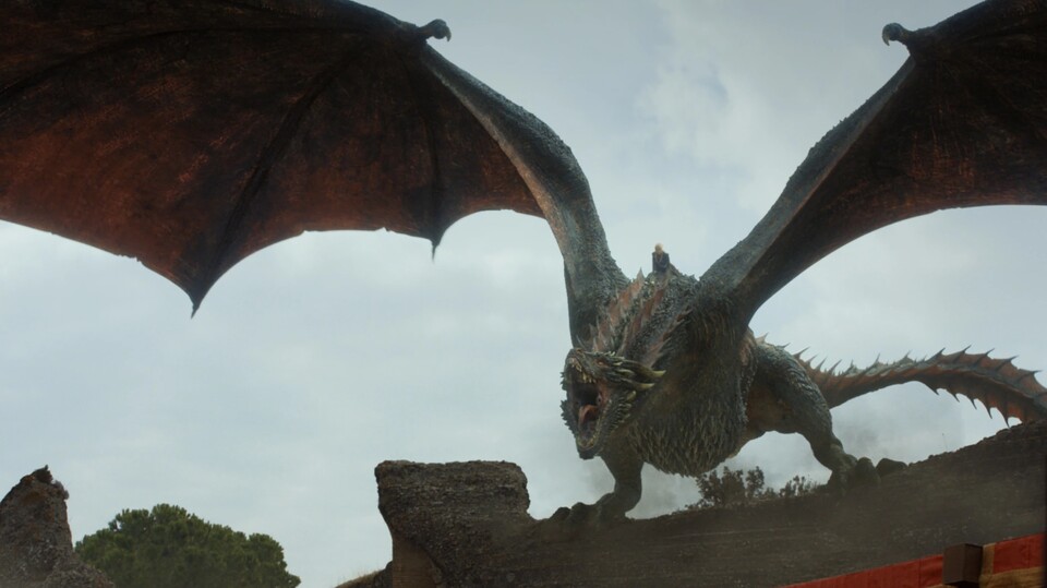 Drogon ist ein furchterregendes Monster – vor allem, da Drachen in Westeros keine Konkurrenz kennen. Bildrechte: HBO.