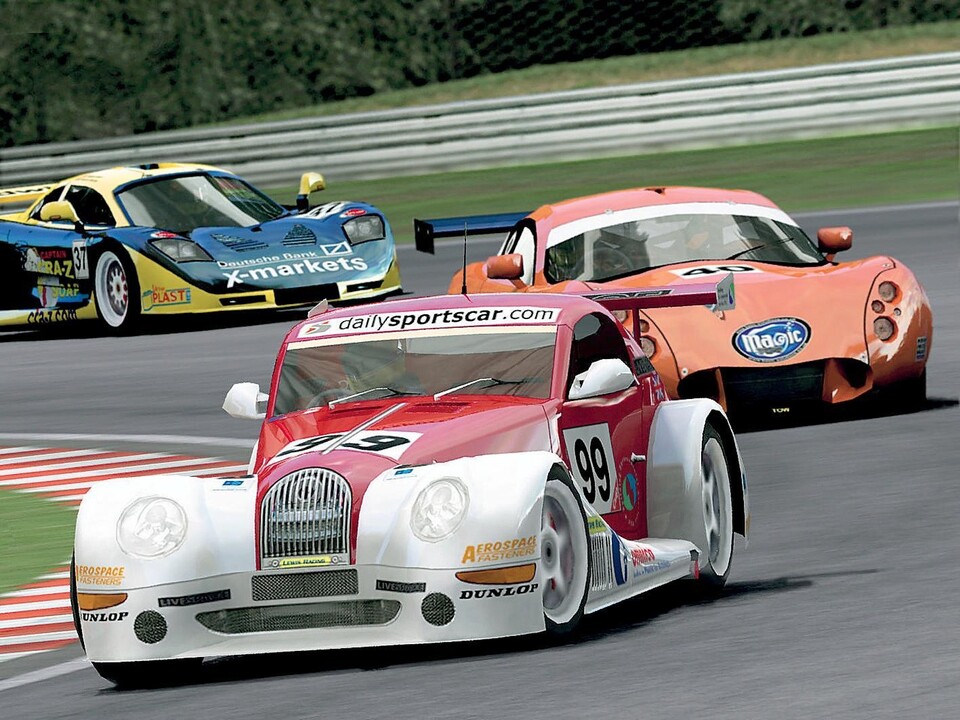 Der Morgean Aero startet in der GT-Meisterschaft.