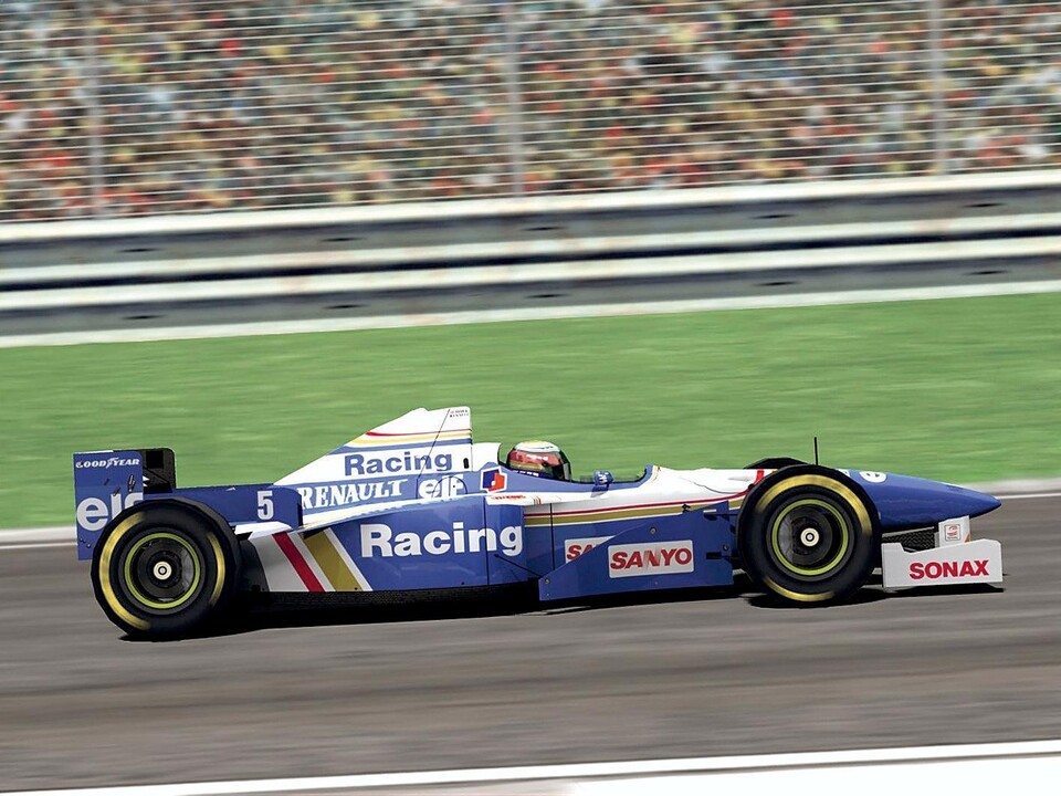 Dieser Williams Renault gewann 1996 die Formel 1.