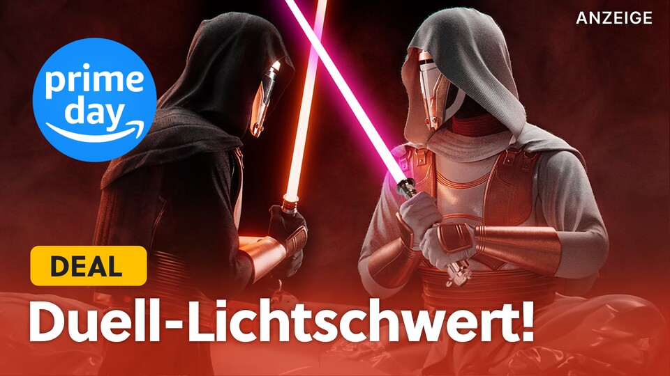 Endlich mal selber ein Lichtschwert-Duell austragen? Mit diesem Prime Day-Angebot wird der Traum wahr!