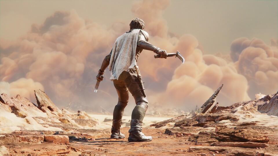 Wurm-Ritt gefällig? Das verspricht der erste Trailer zu Dune: Awakening.